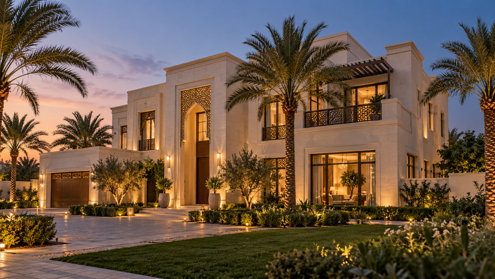 Illustrative UAE villa / صورة توضيحية لفيلا في الإمارات